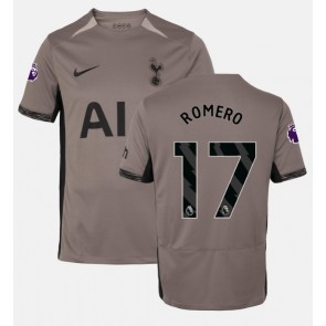 Maillot de foot Tottenham Hotspur Cristian Romero #17 Troisième 2023-24 Manches Courte